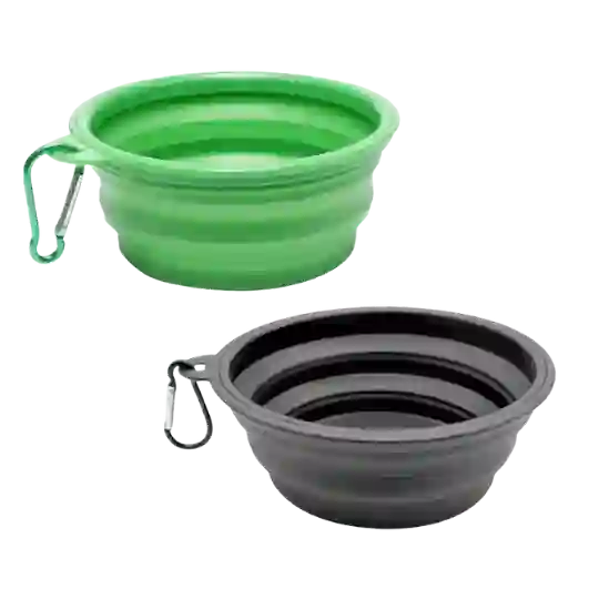 Collapsible water bowl