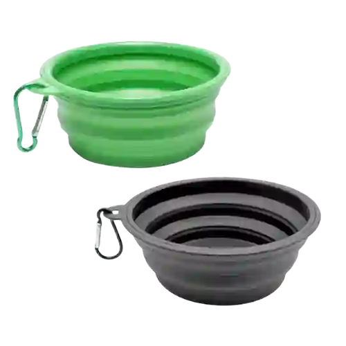 Collapsible water bowl